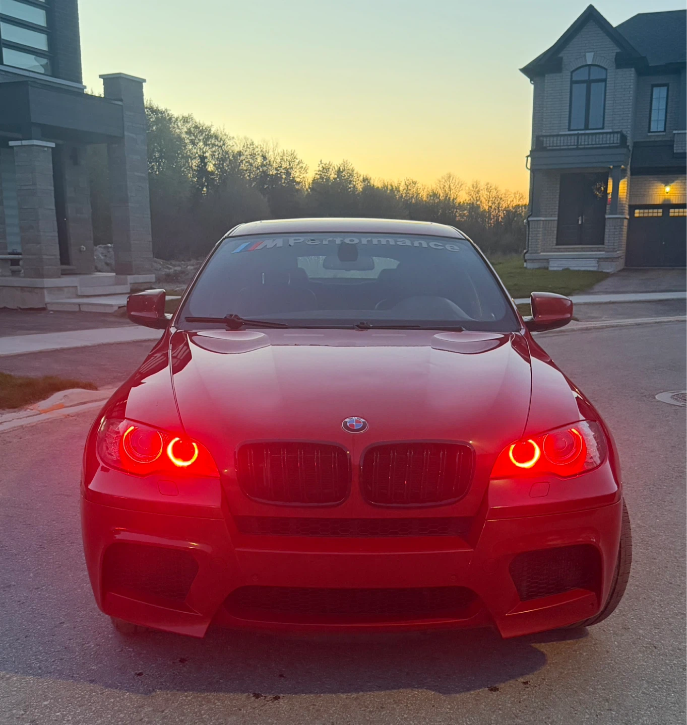 Red BMW X6 M Competition - photo 2