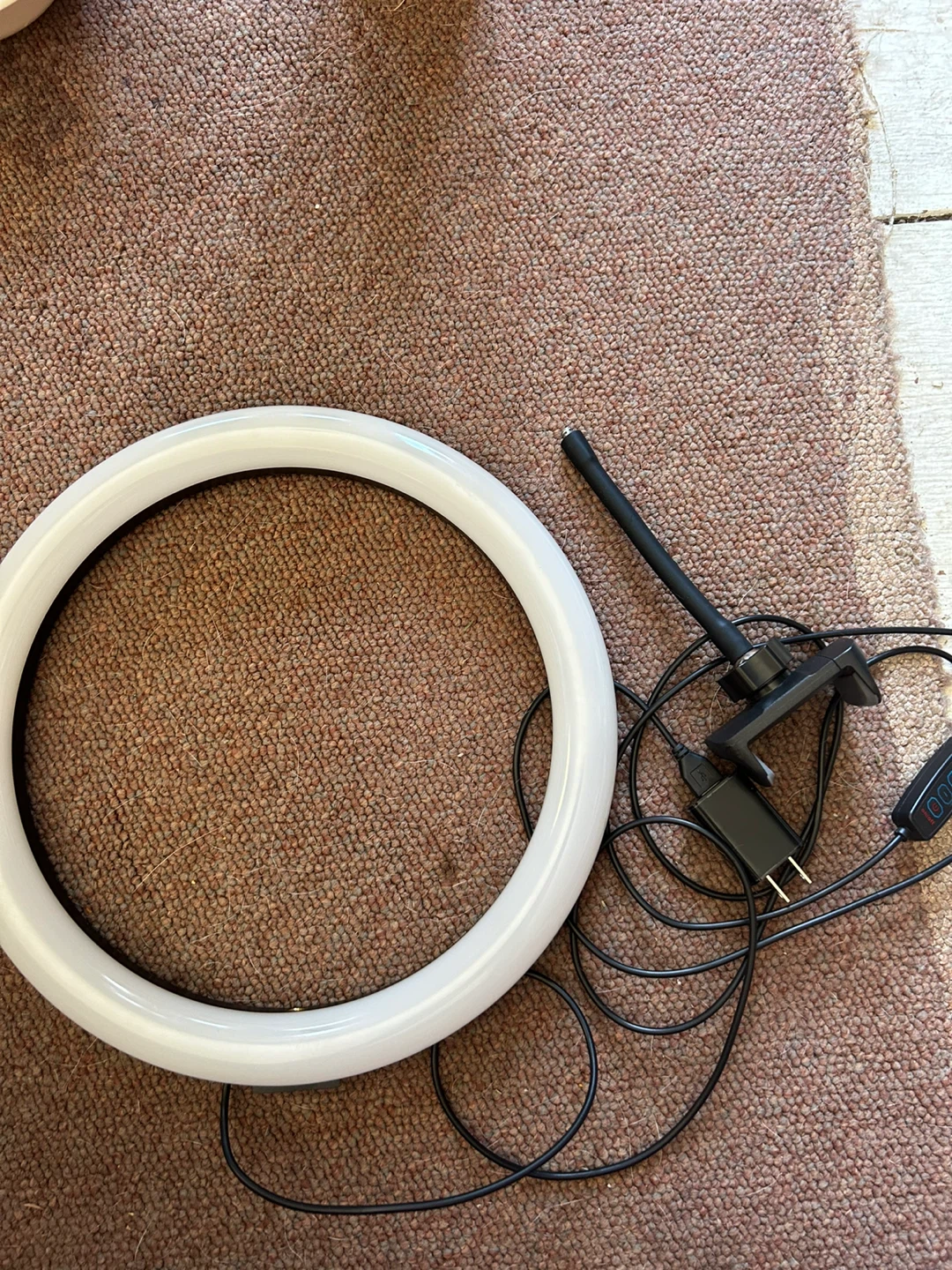 Ring Light with Phone Holder