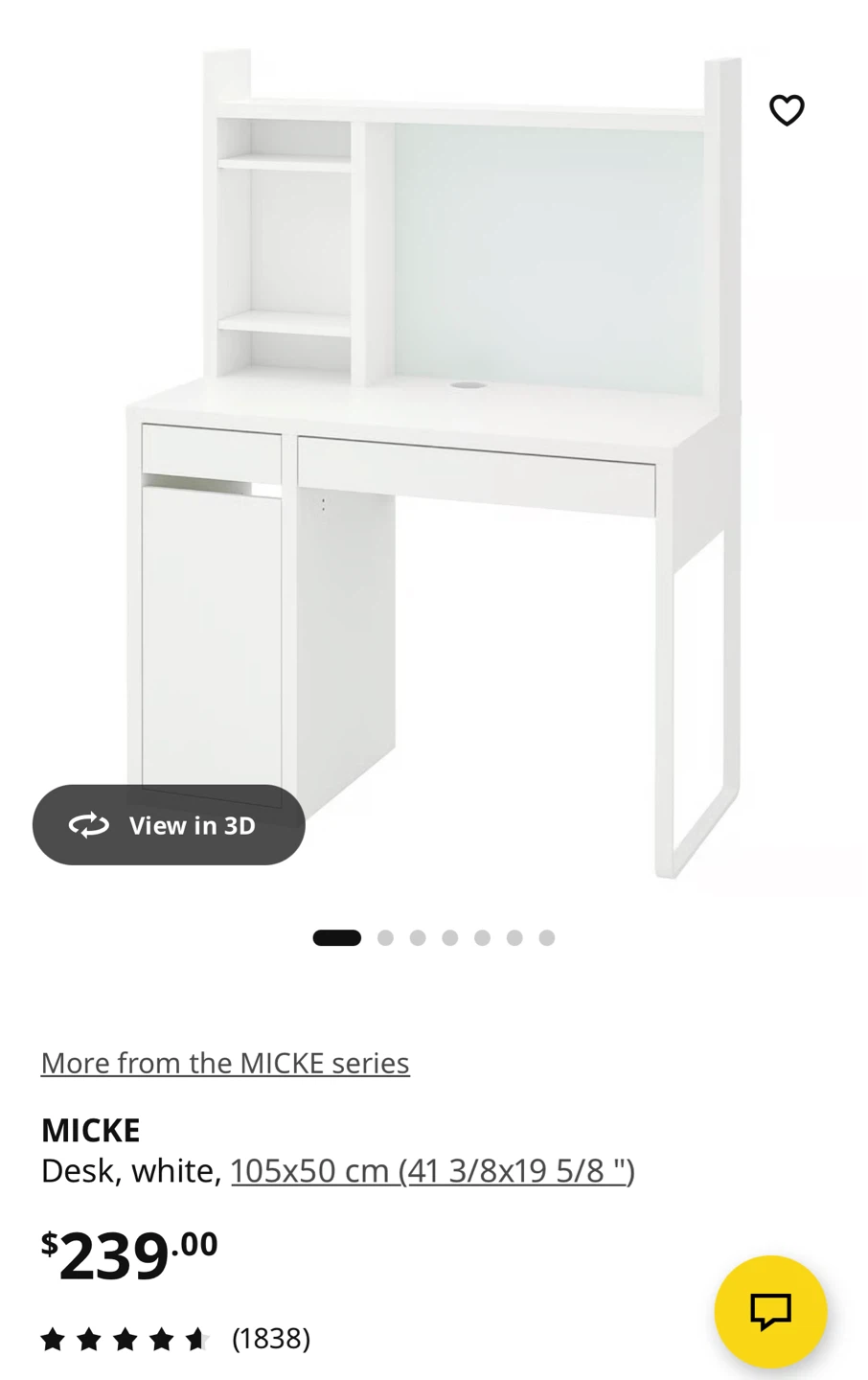 IKEA MICKE Desk - photo 5