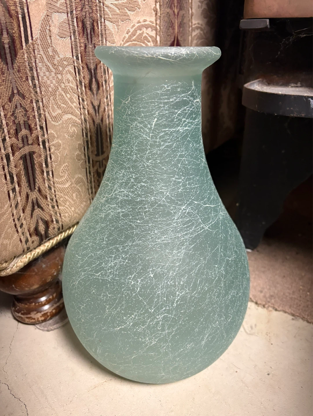 Frosted Glass Vase