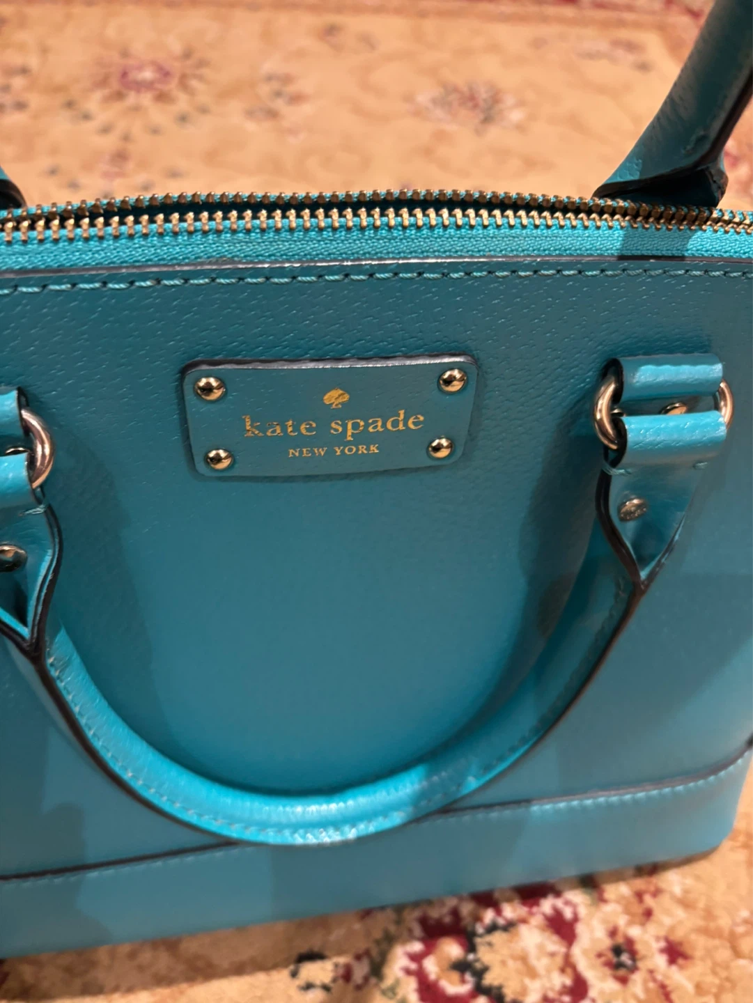 Kate Spade New York Turquoise Dome Satchel - photo 5