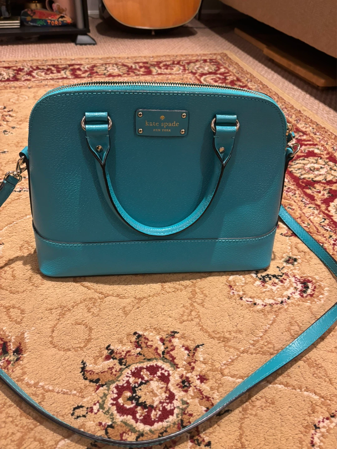 Kate Spade New York Turquoise Dome Satchel