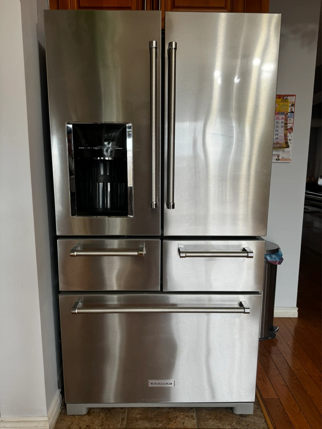 Solid wood kitchen cabinet set, countertop & appliances - photo 5