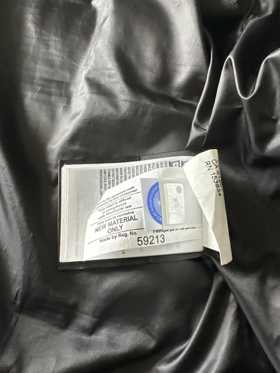 Canada Goose Black Bomber Jacket - Size L - photo 3