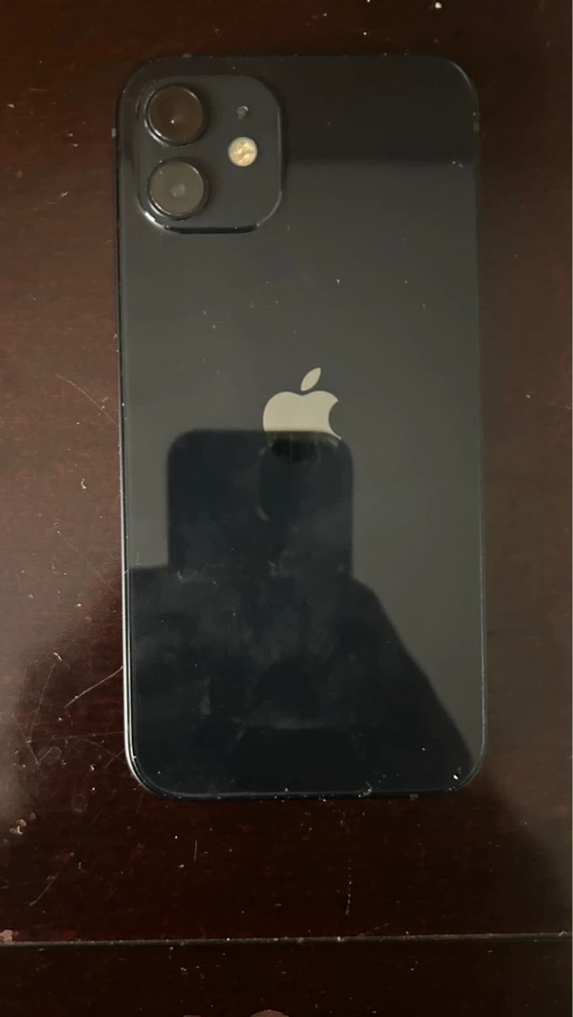Apple iPhone 12 - Black/  like new but used.