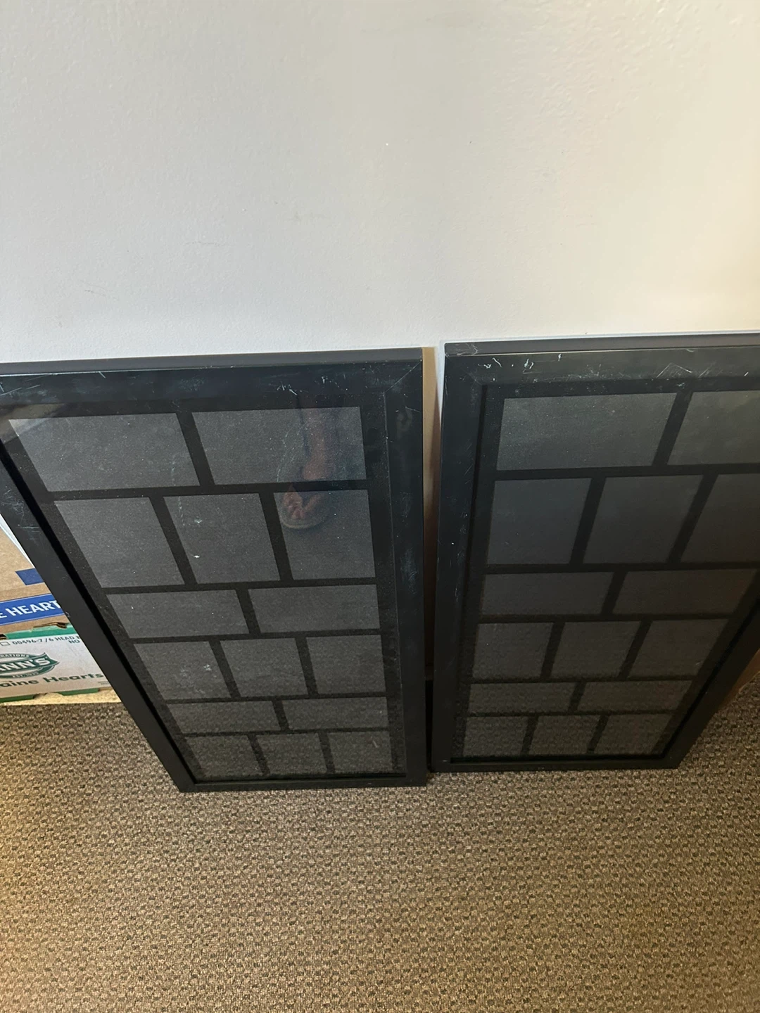 Set of 2 Black Photo Frames - photo 3