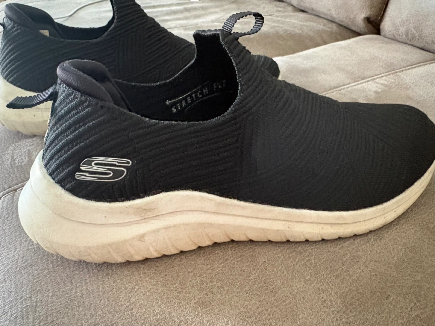 Skechers Black Slip-On Shoes - photo 5