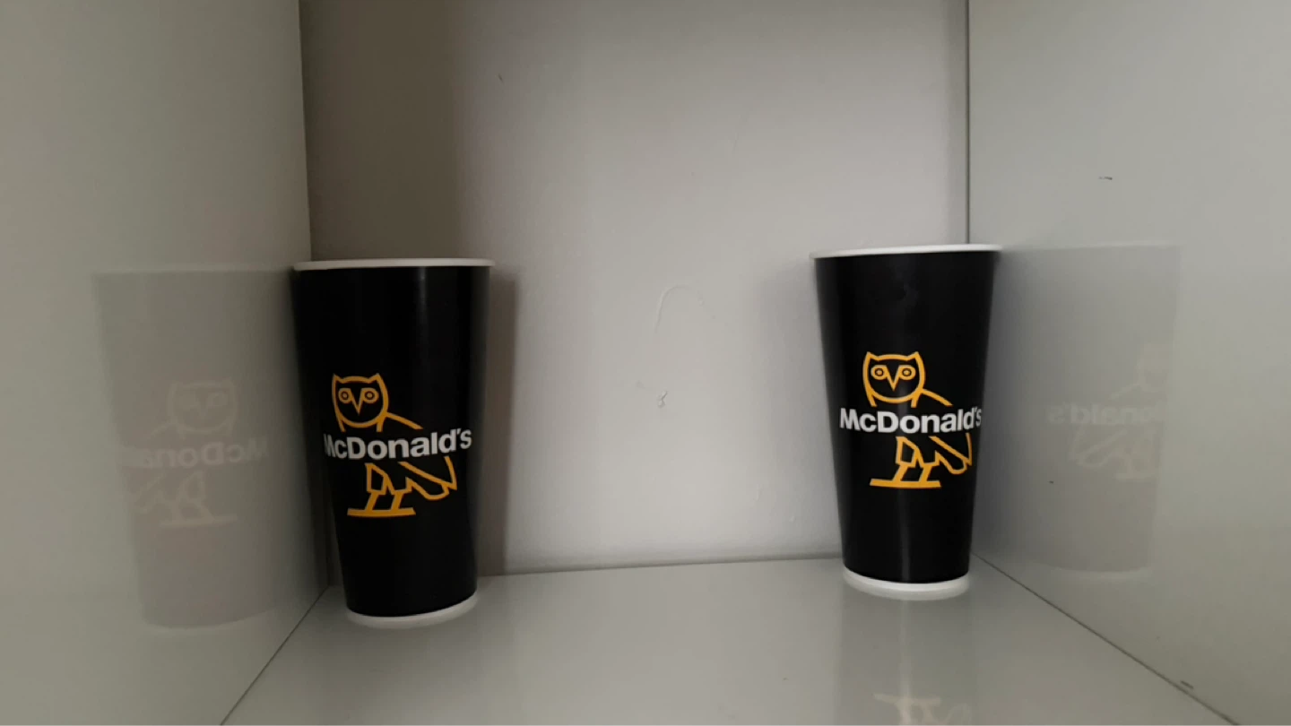 McDonald's OVO Owl Cups (2 cups)