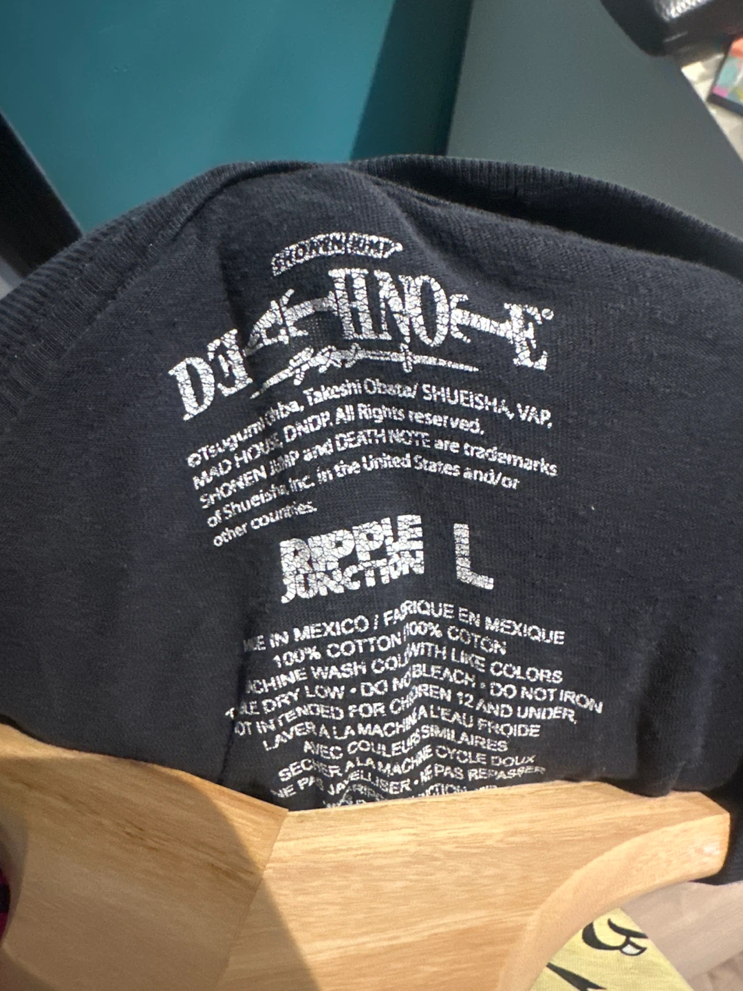Death Note Anime T-Shirt - Ripple Junction - Size L - photo 3