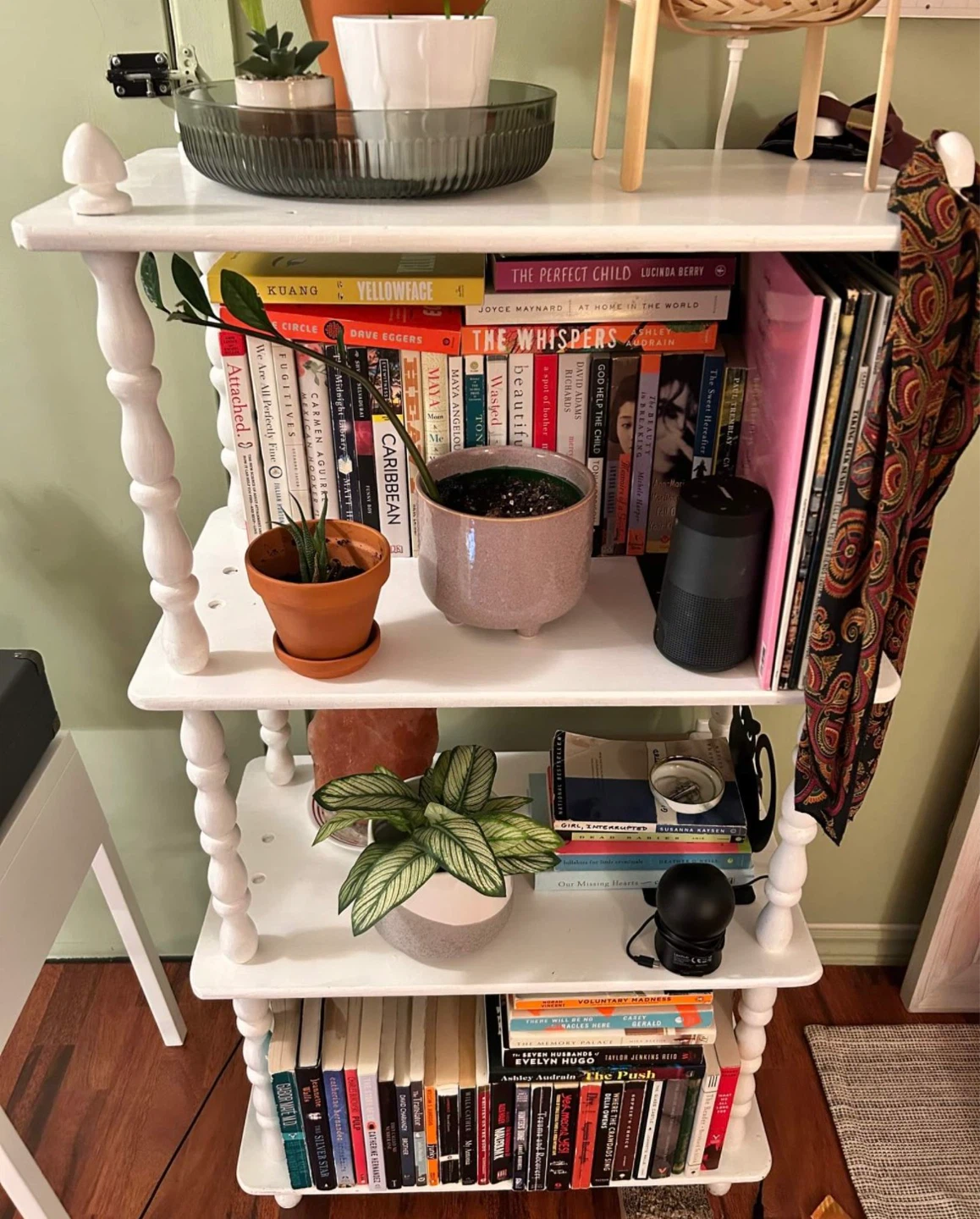 Vintage Wooden Bookshelf / Shelf / Rack