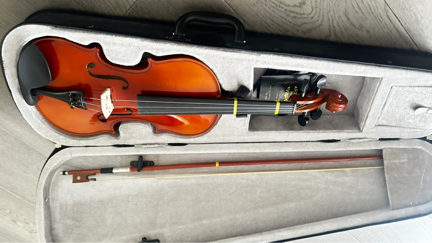 Glory Violin with Bow and Case - photo 3