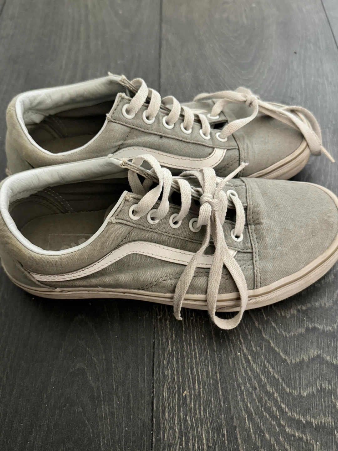 Vans Grey Sneakers (US 7 Women) - photo 2