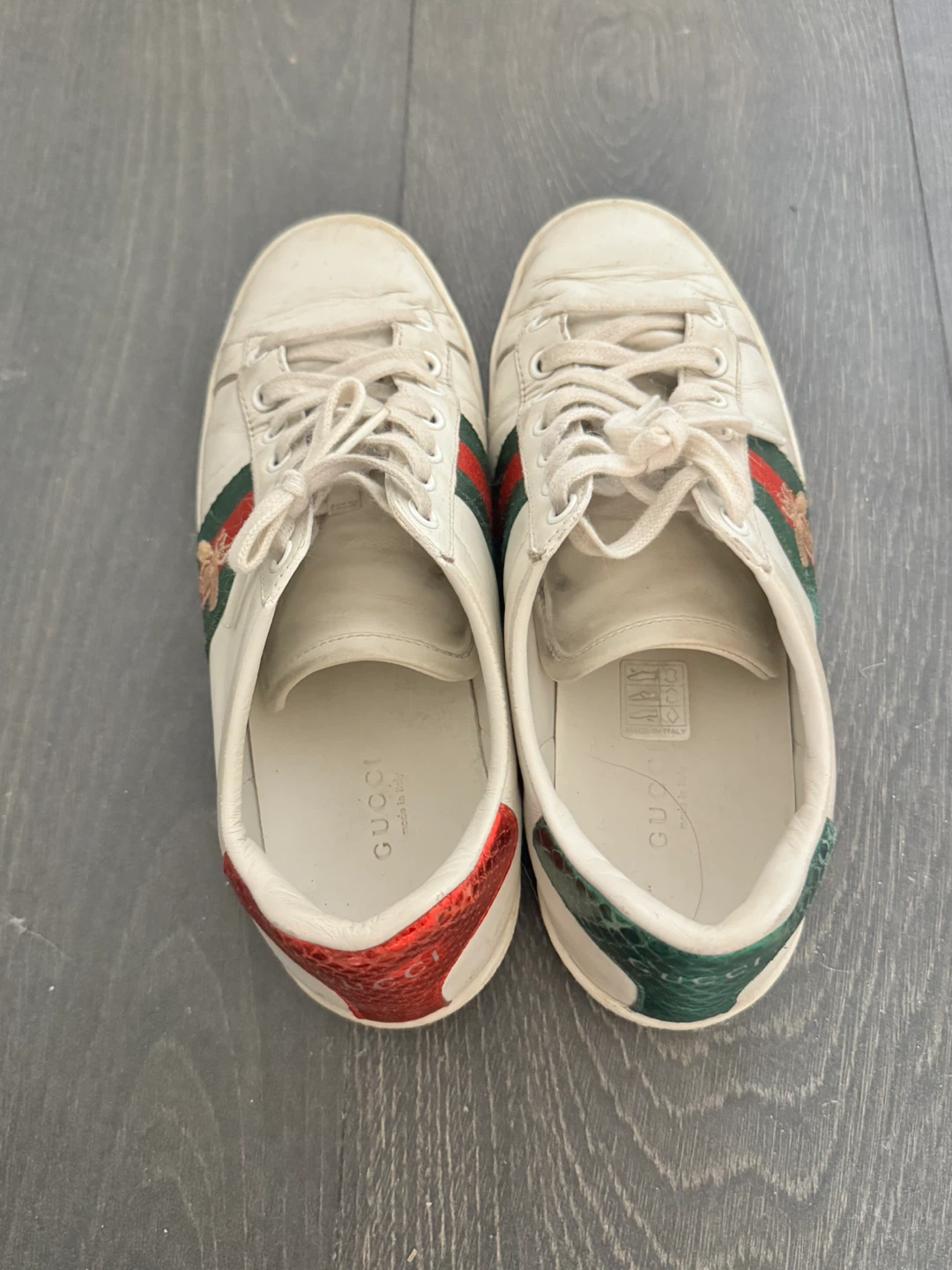 Gucci Ace Embroidered Sneakers (US 7 Women) - photo 3
