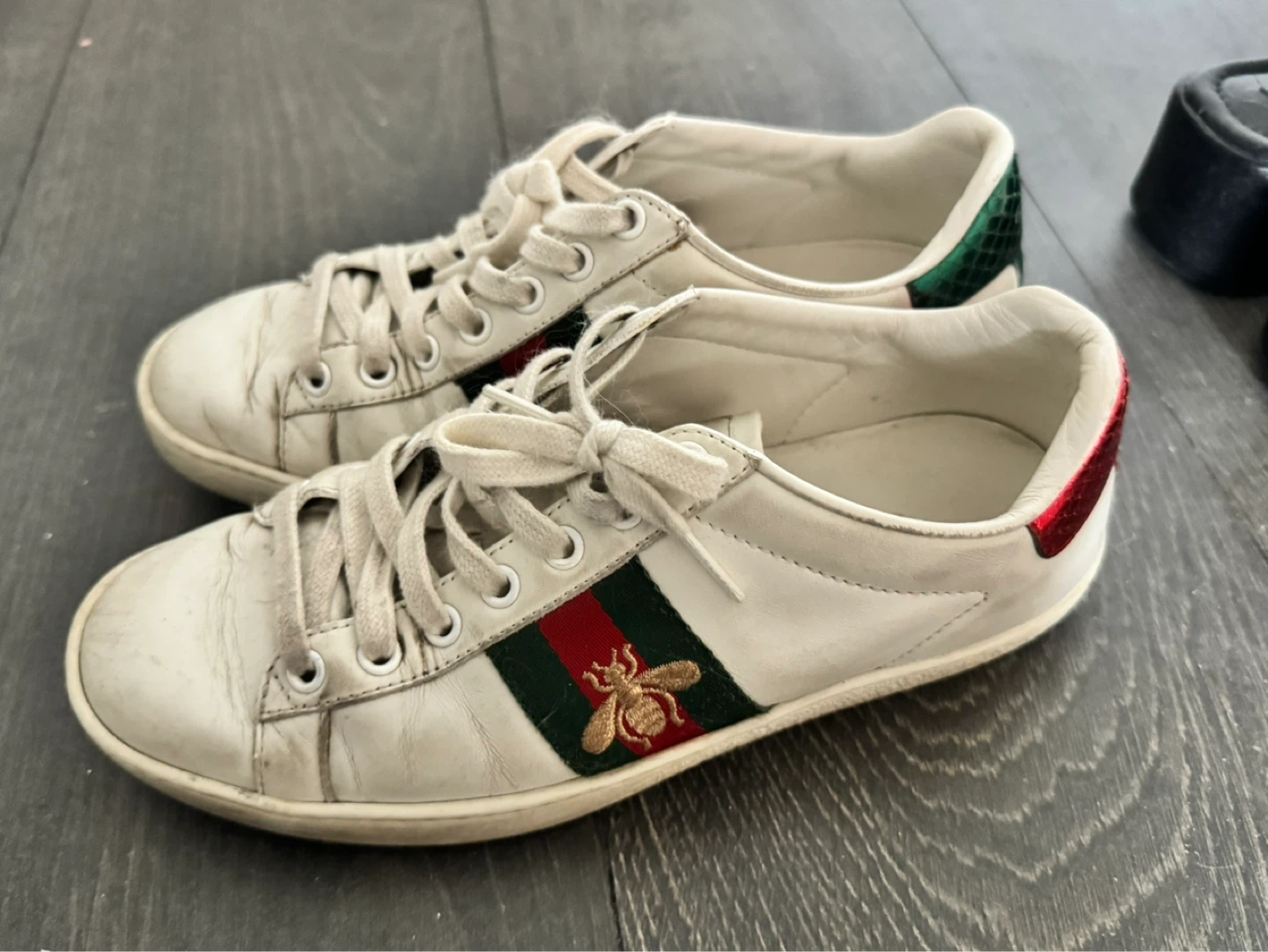 Gucci Ace Embroidered Sneakers (US 7 Women) - photo 2