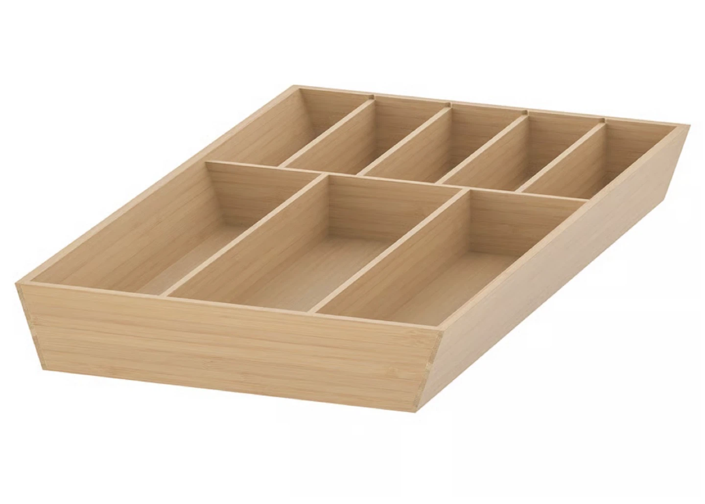 Bamboo Cutlery Drawer Organizer