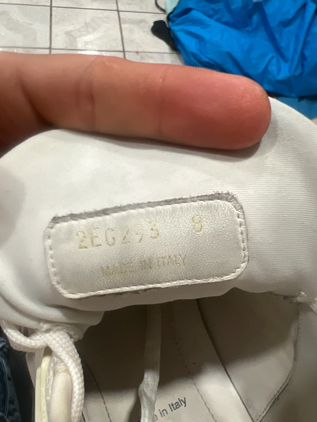 Prada Men's White Sneakers Size 9 - photo 2