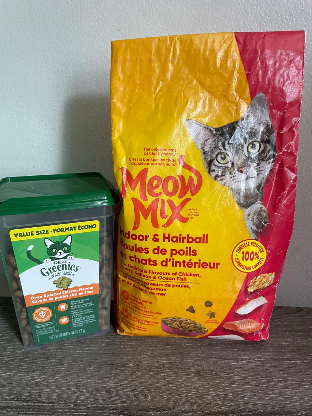 Opened Cat Food & Treats