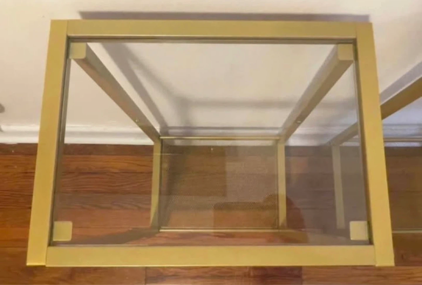 Glass Top Side Tables(Set of 2) $40 - photo 3