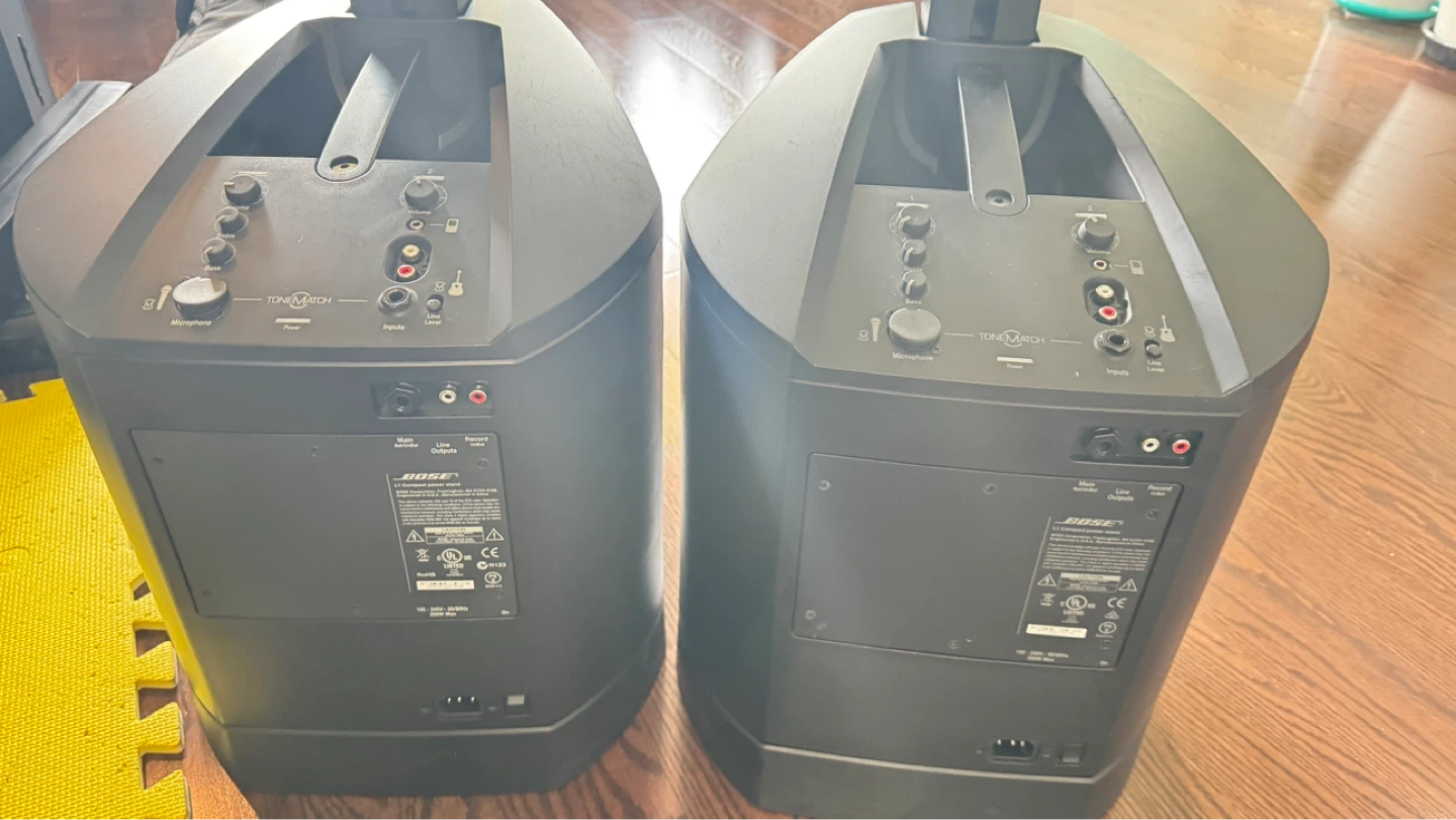 2 Bose L1 Compact Portable PA System Speakers - photo 3