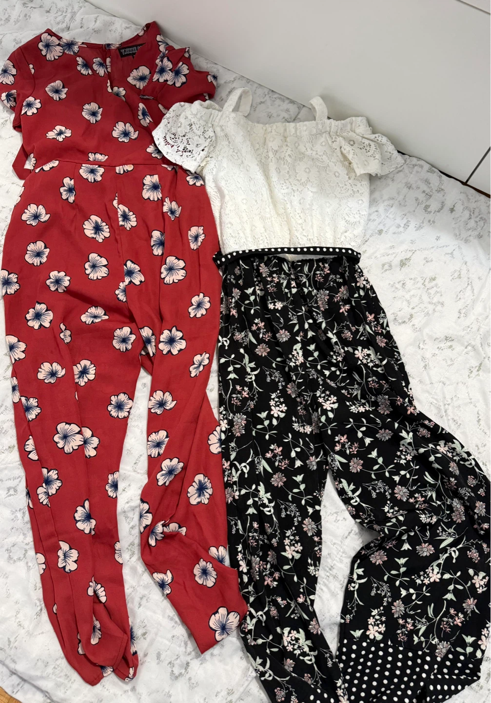 Bundle of girls' clothing - jackets, tops, and jumpsuits - photo 5