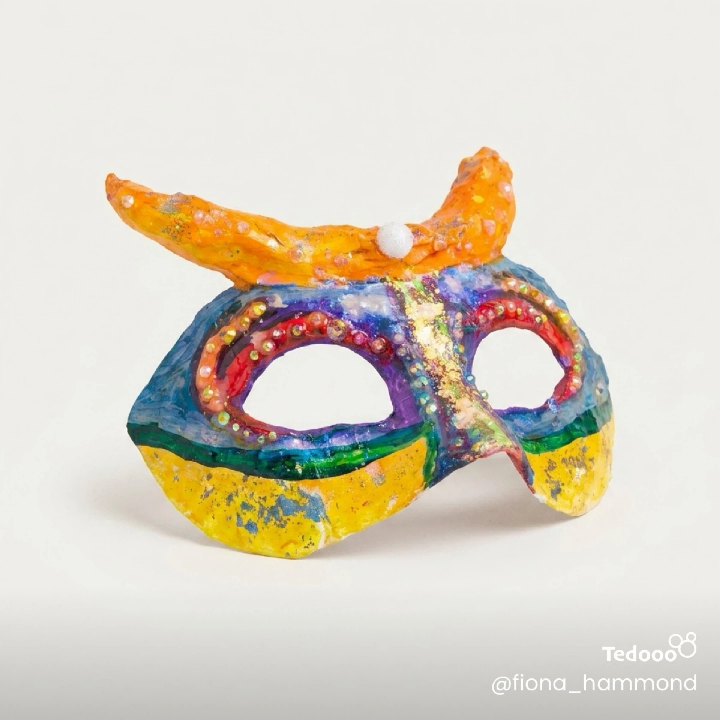 Handmade Masquerade Mask - photo 2