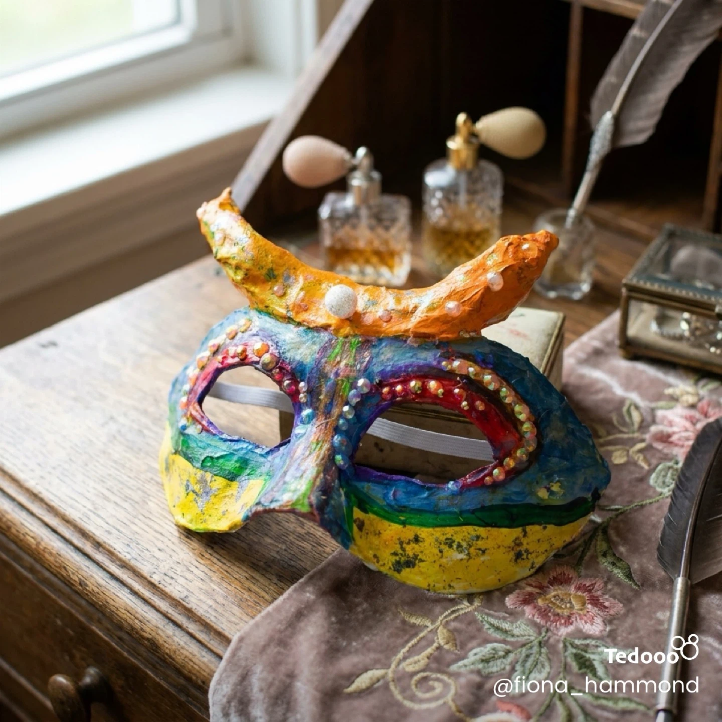 Handmade Masquerade Mask