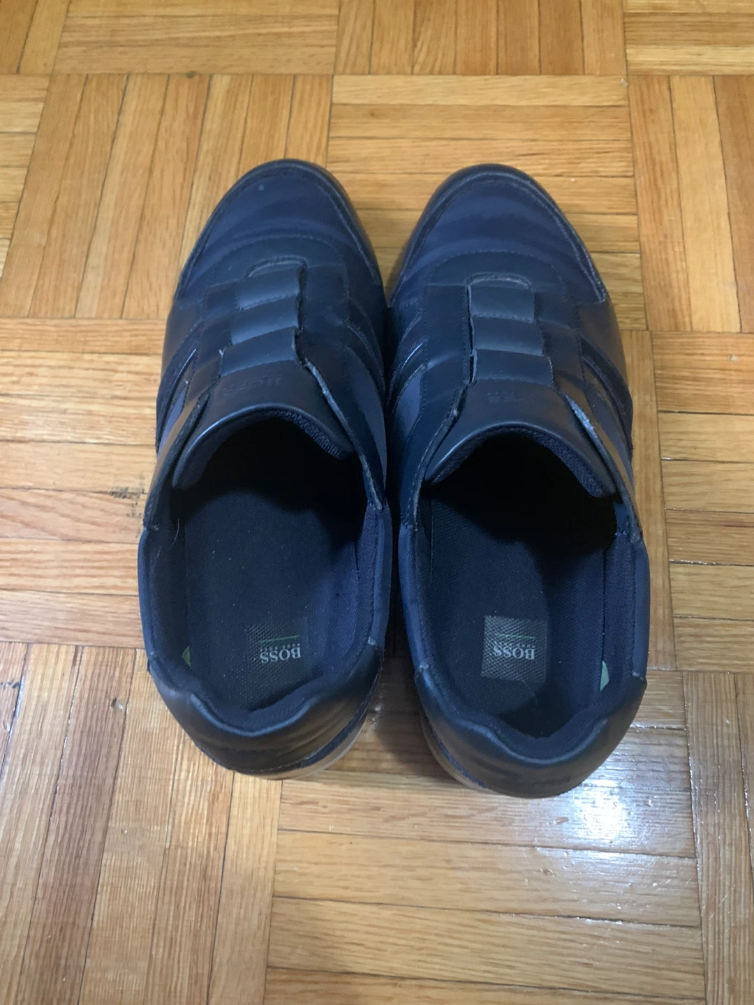 Hugo Boss Navy Blue Slip-On Sneakers - photo 4