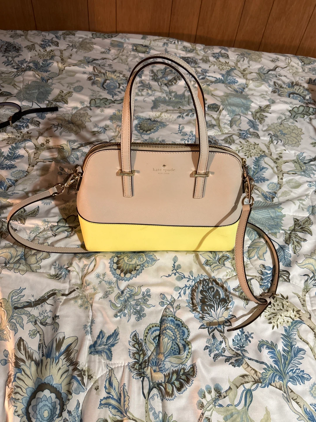 Kate Spade colour-block dome satchel