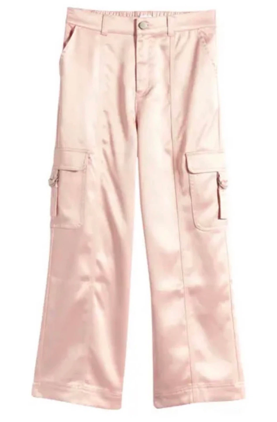 Pink Satin Cargo Pants - Nordstrom