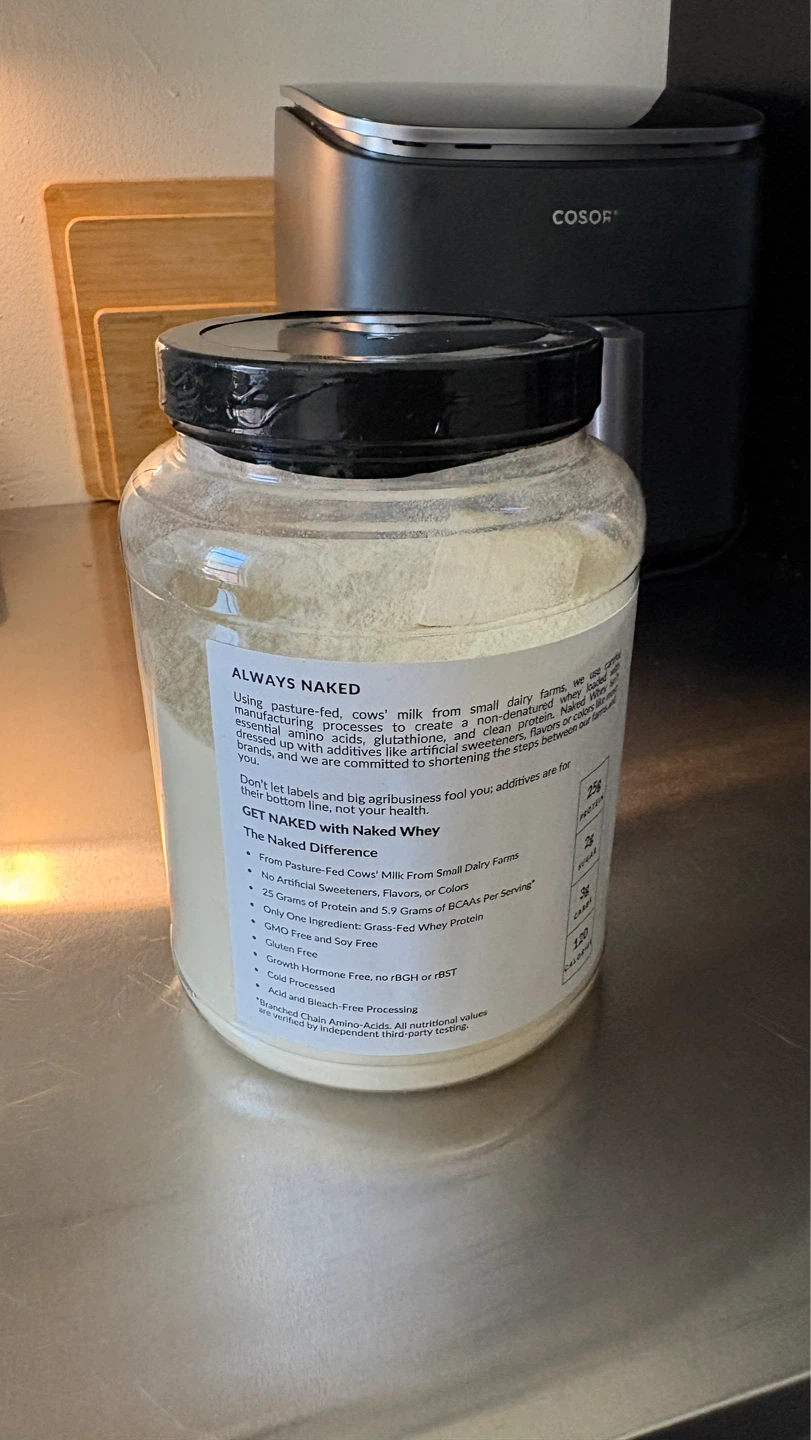 Naked Whey 2 lb Premium Grass-Fed Whey Protein Powder - photo 2