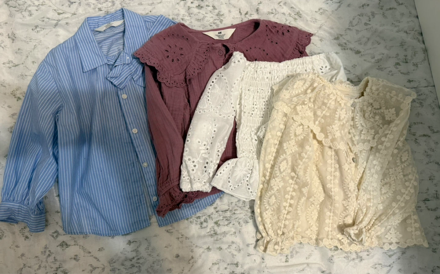 Bundle of Girls' Clothes - Tops, Cardigan, Pants & Pajamas - photo 2