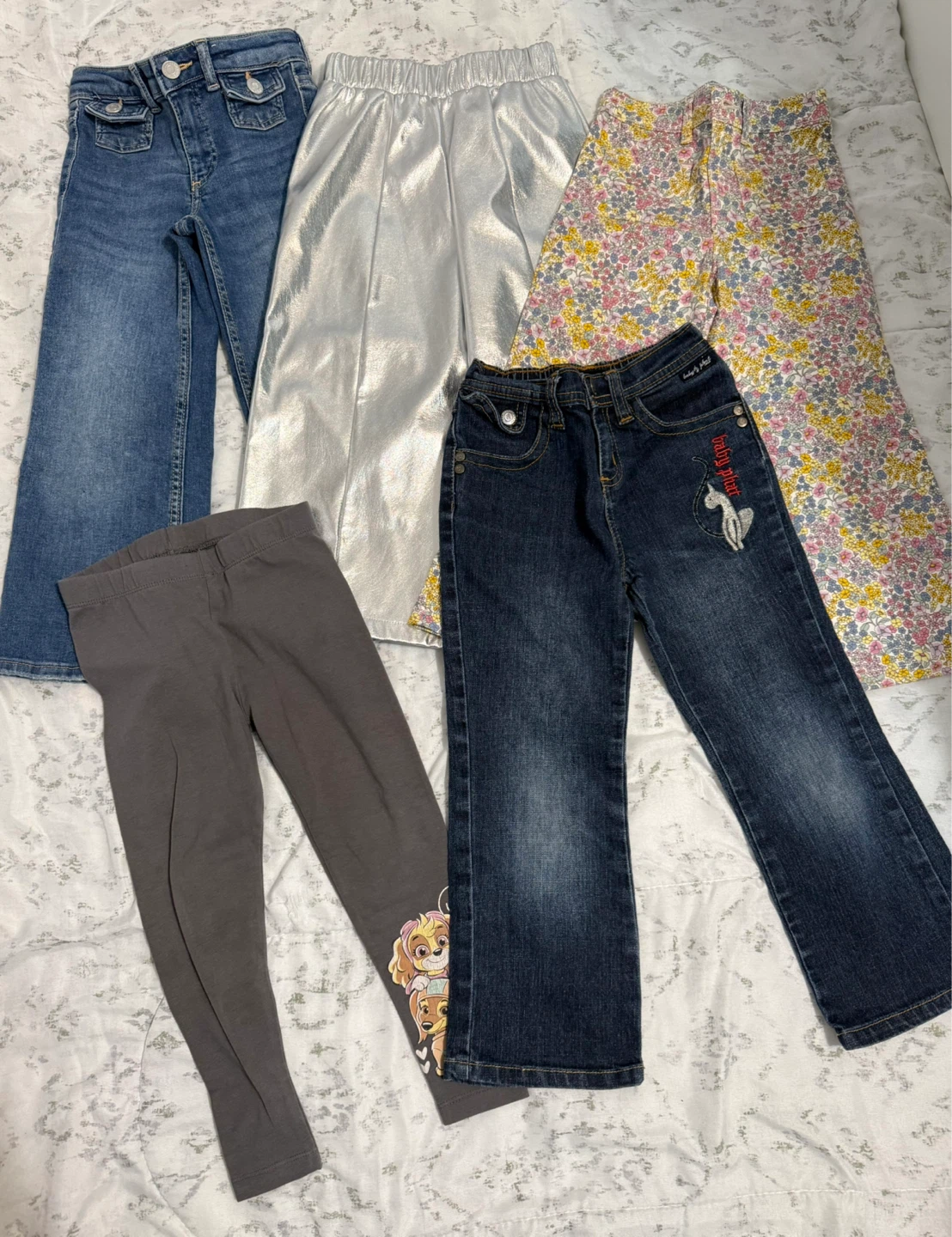 Bundle of Girls' Clothes - Tops, Cardigan, Pants & Pajamas - photo 3