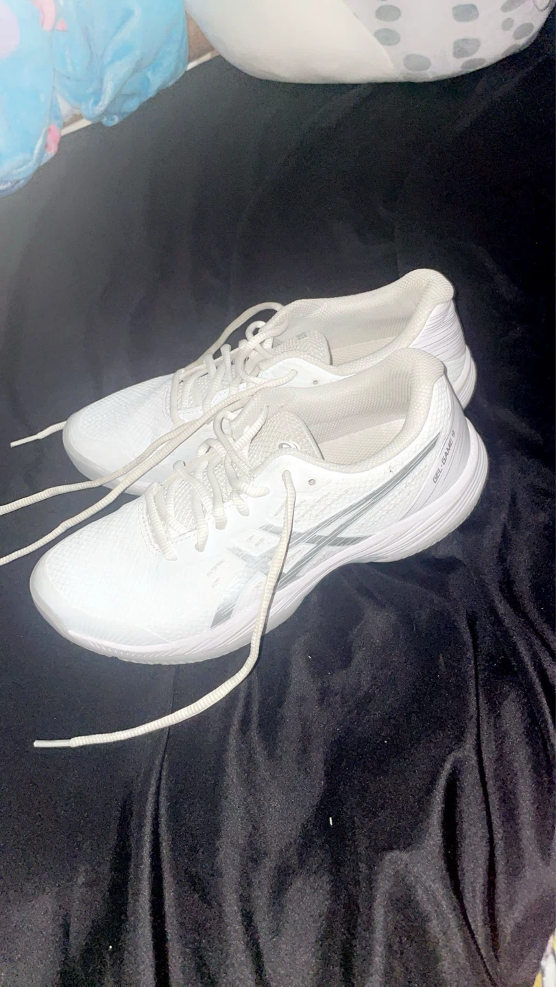 Asics Gel-Game 8 White Volleyball Shoes Women's Size 7.5