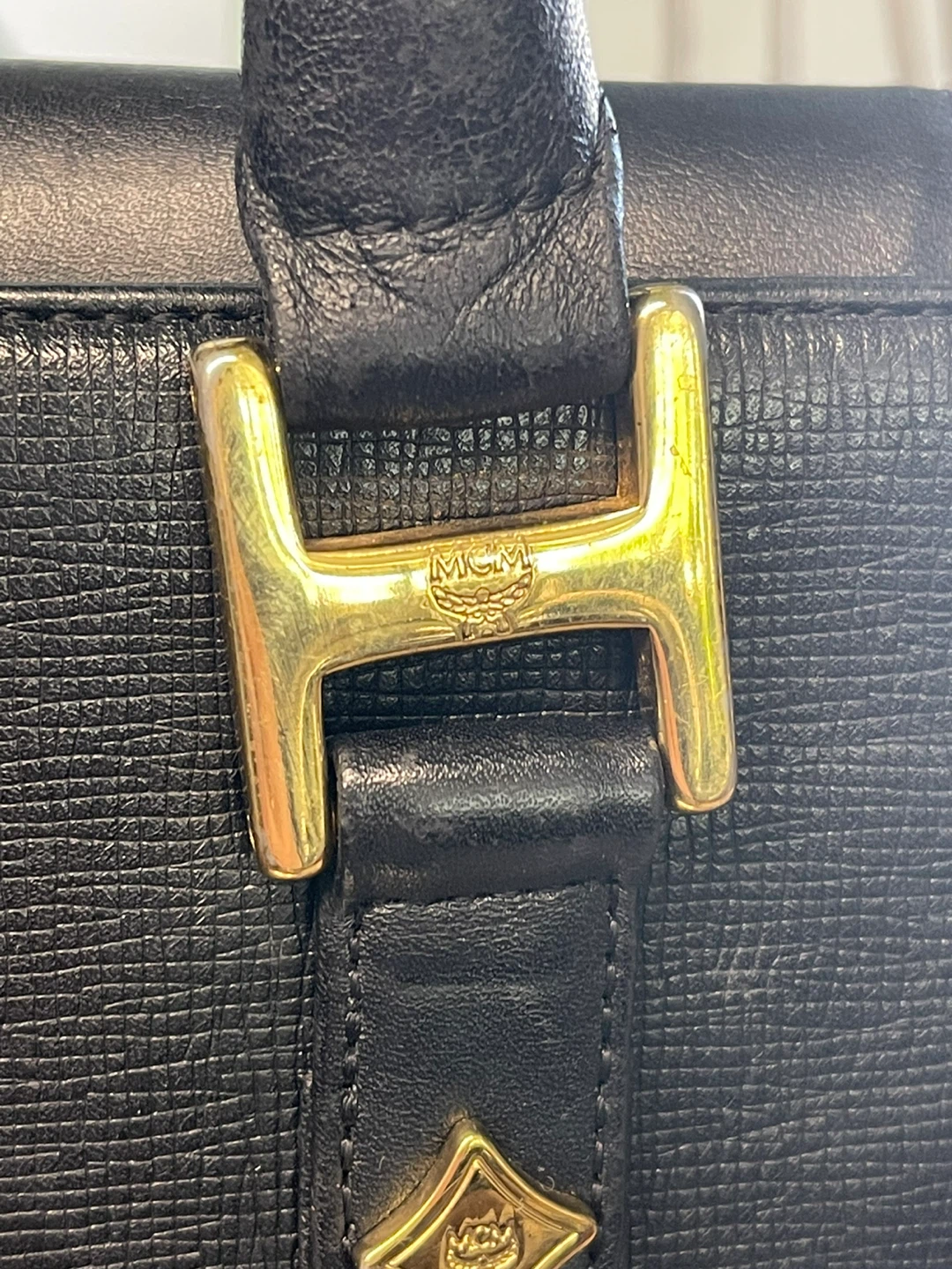 MCM Black Leather HandBag - photo 3