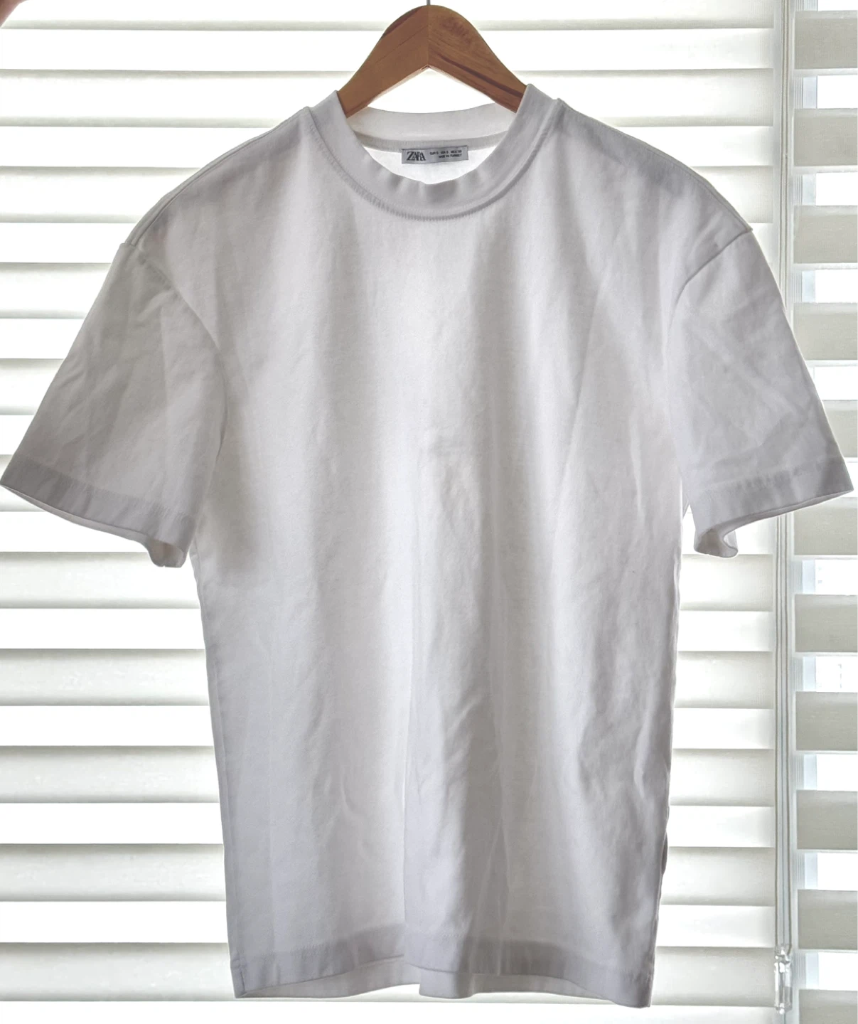 ZARA T-Shirt Bundle (Beige, Blue, White) - photo 3