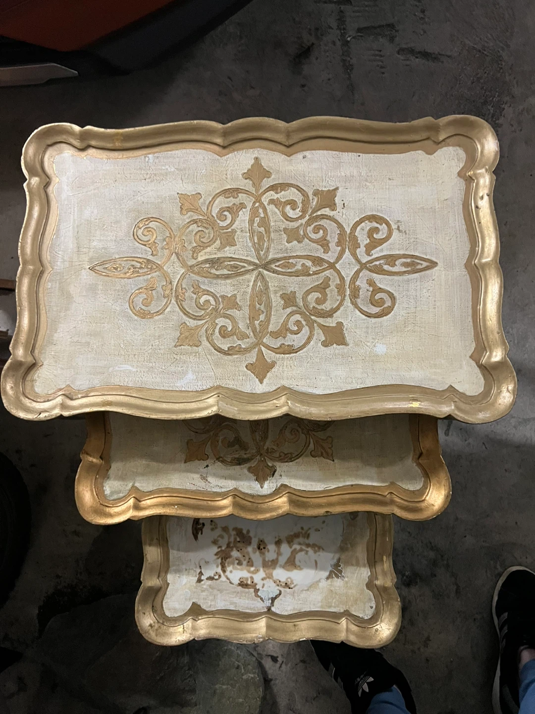 Set of 3 Vintage Nesting Side Tables