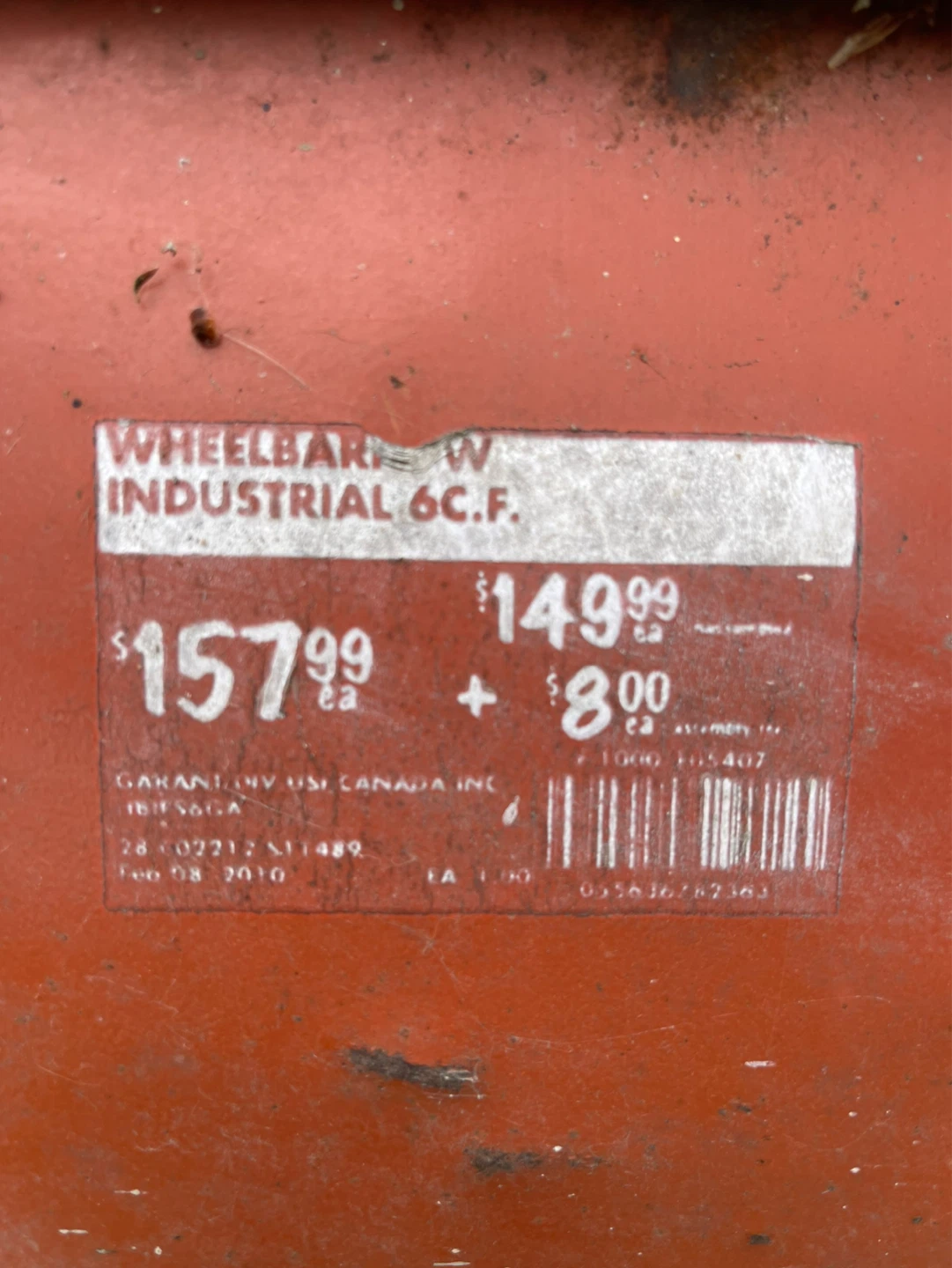 Garant Industrial Wheelbarrow 6 C.F. - photo 2