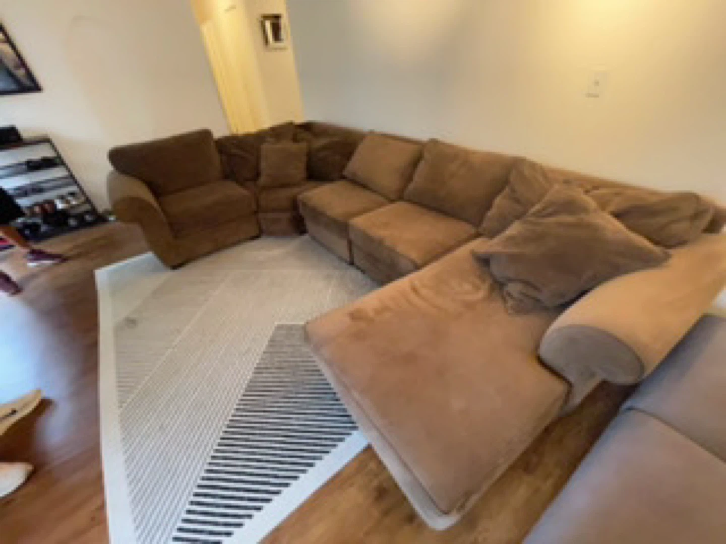 Brown Sectional Couch