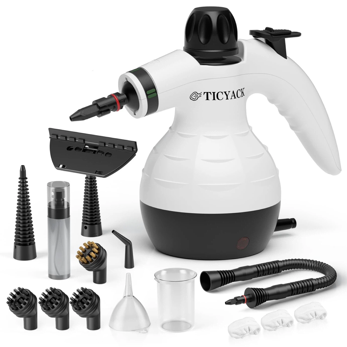 TICYACK Steam Cleaner Handheld with 16 Accessories