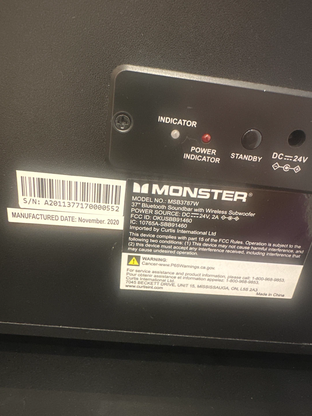 Monster Bluetooth Speaker - photo 3