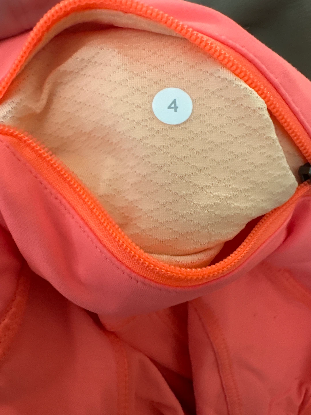 Lululemon Running Shorts Size 4 Coral Orange - photo 3
