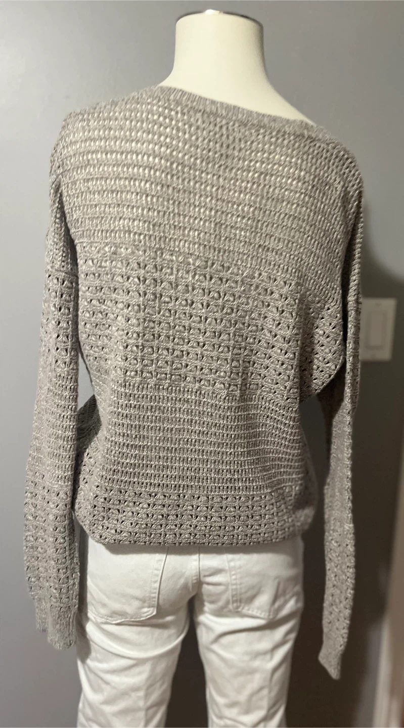 Dkny Grey V-Neck Sweater - photo 5