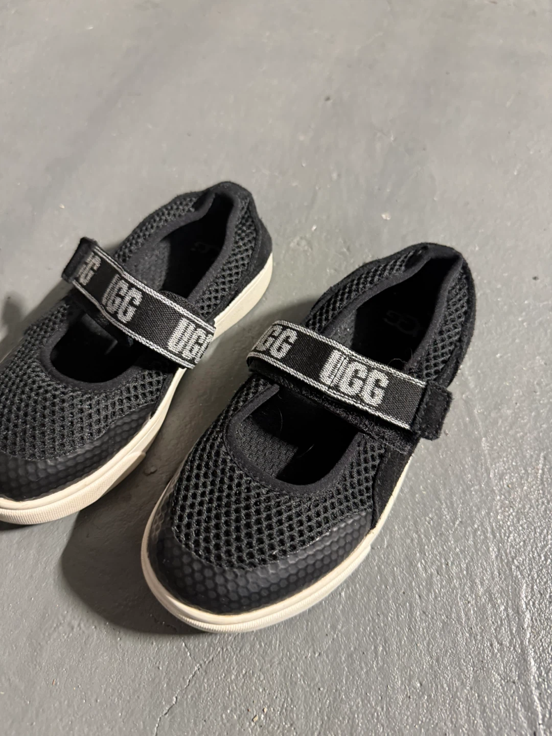 UGG Black Mary Jane Sneakers Size 10 Toddler