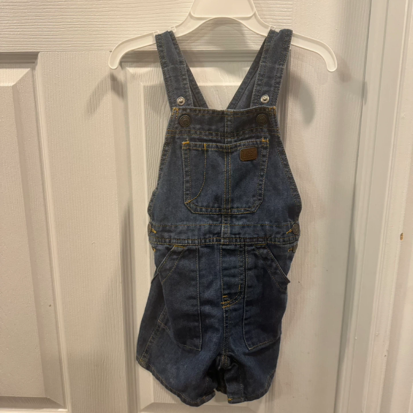 Lee Toddler Denim Overalls Size 2T