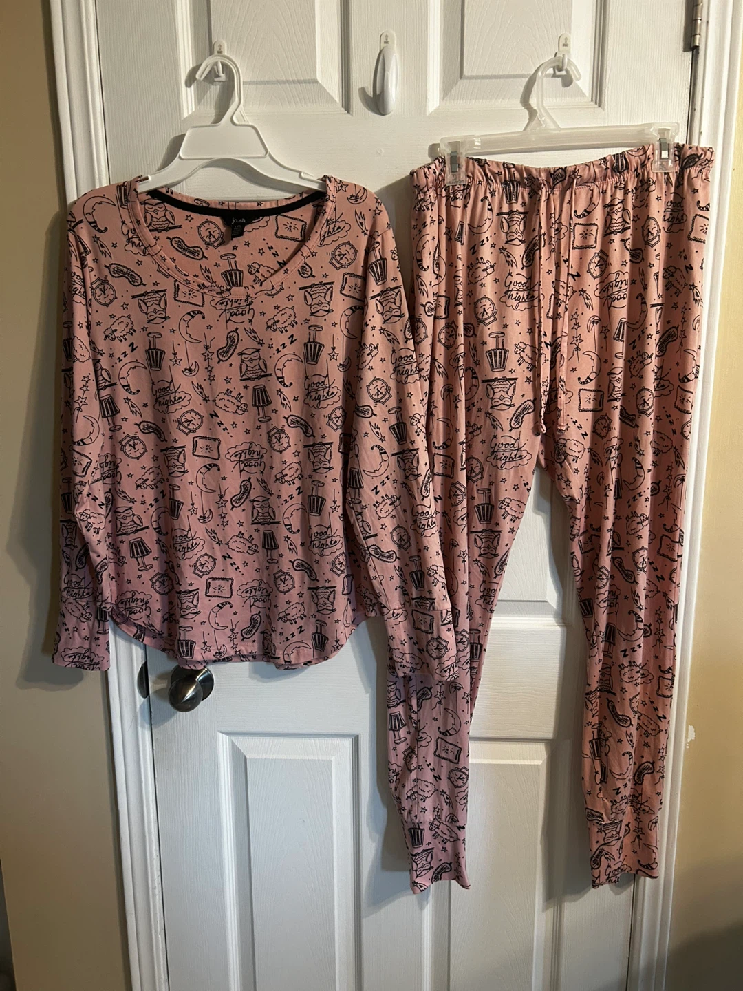 jo.sh Pyjama Set L/G Pink