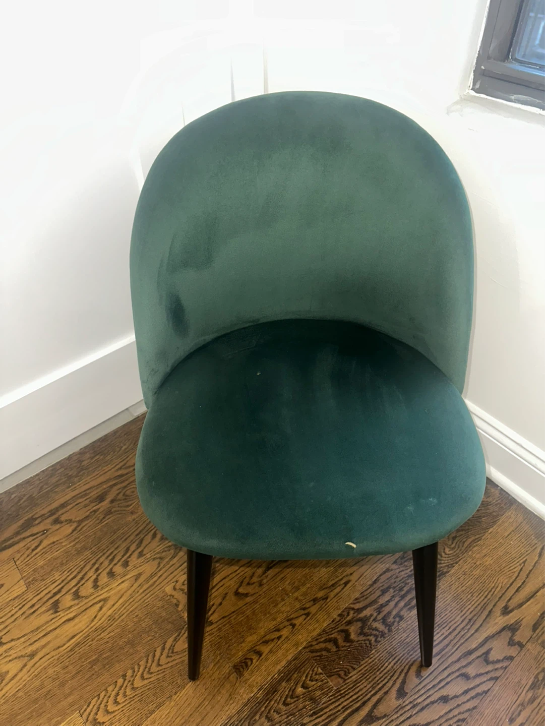 FREE Velvet Accent Chair - Dark Green - photo 2