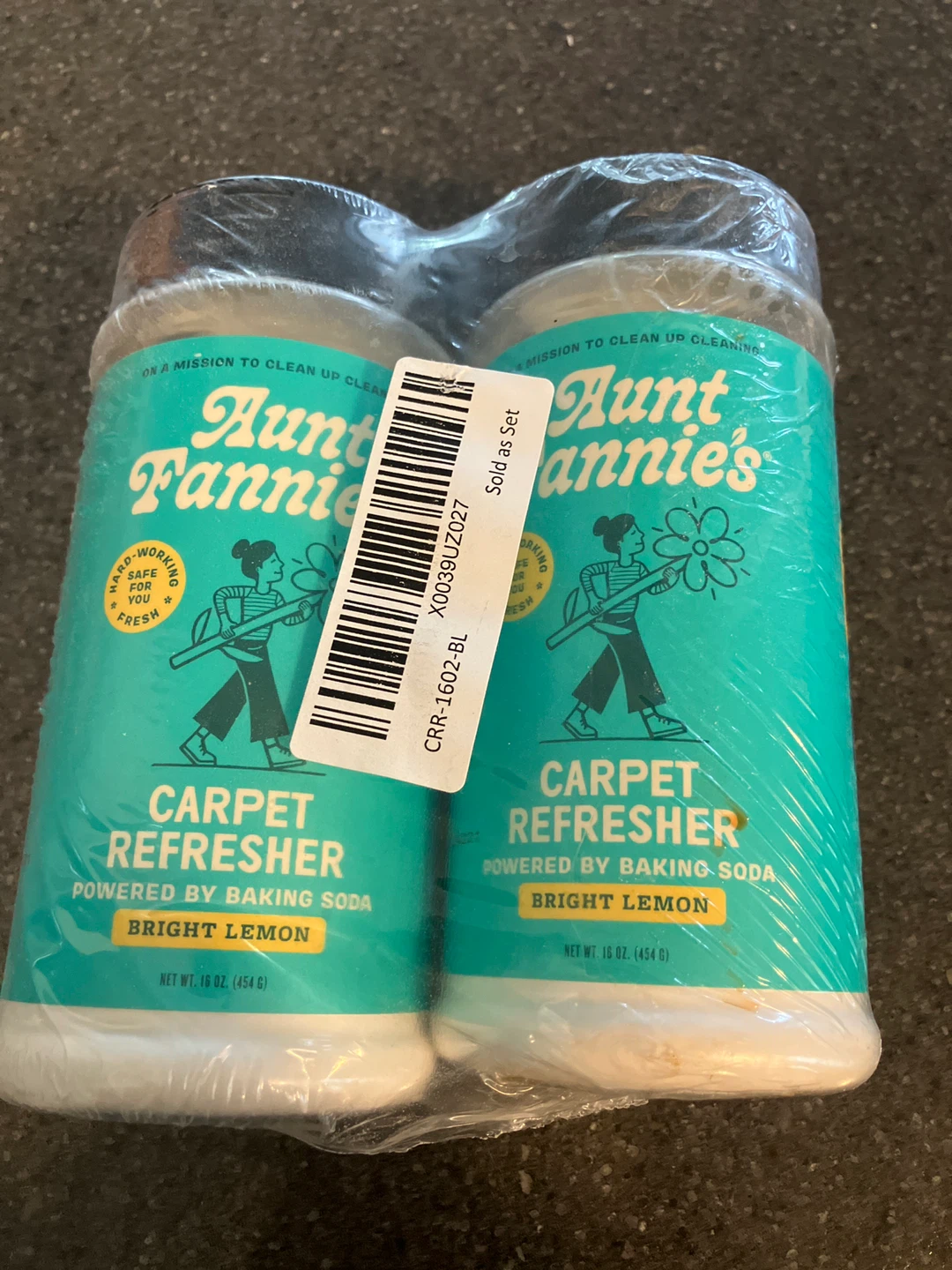 Aunt Fannie's Carpet Refresher - Bright Lemon (2x 16 oz)