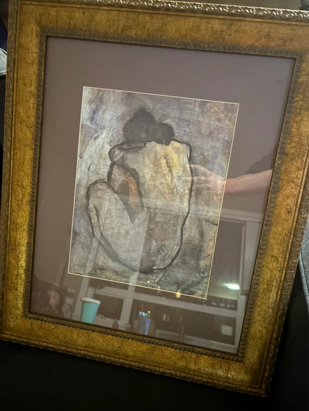 Framed Art Print - Figure Study