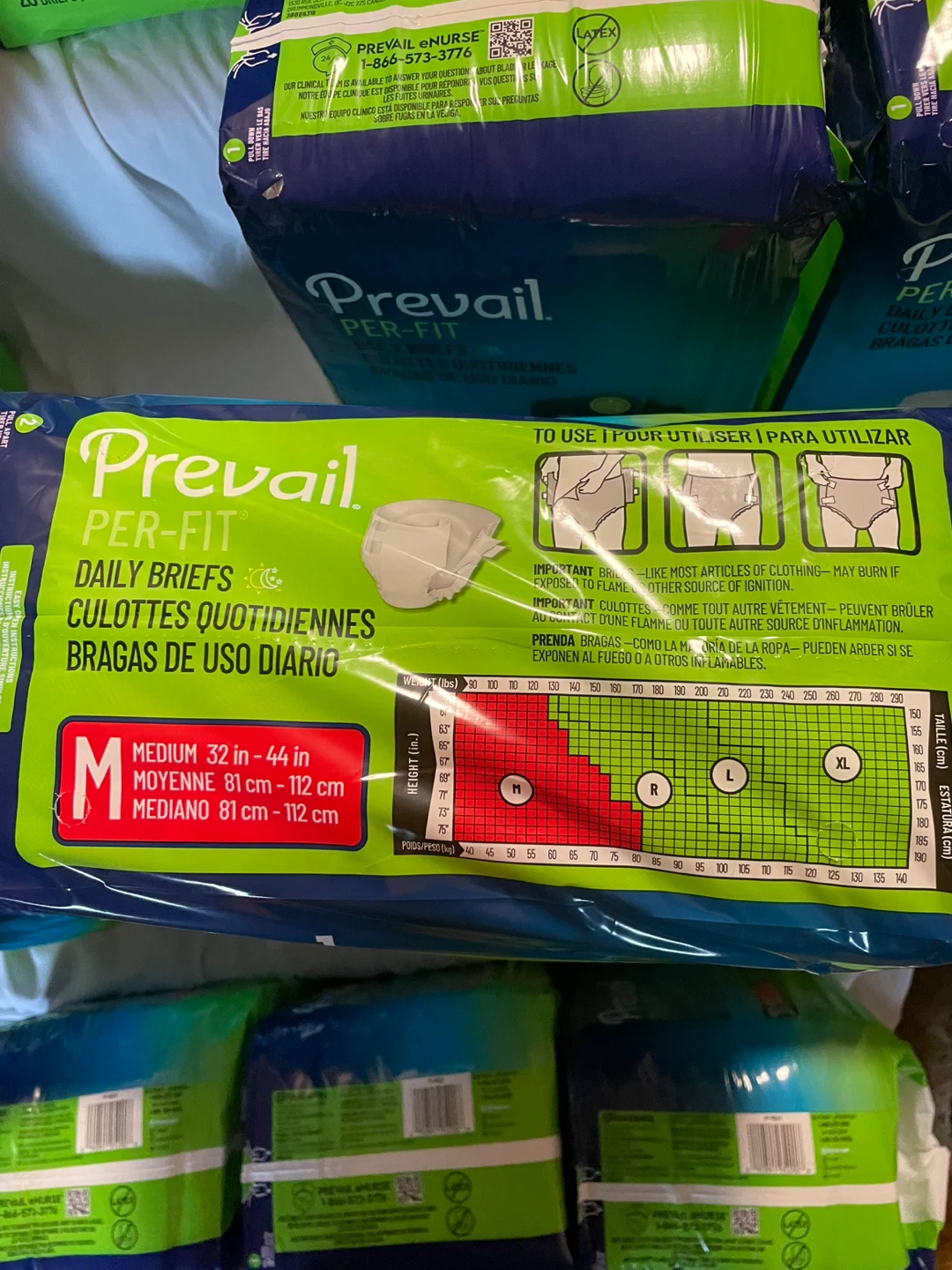 Prevail Per-Fit Daily Briefs - Medium (20 ct) - photo 2