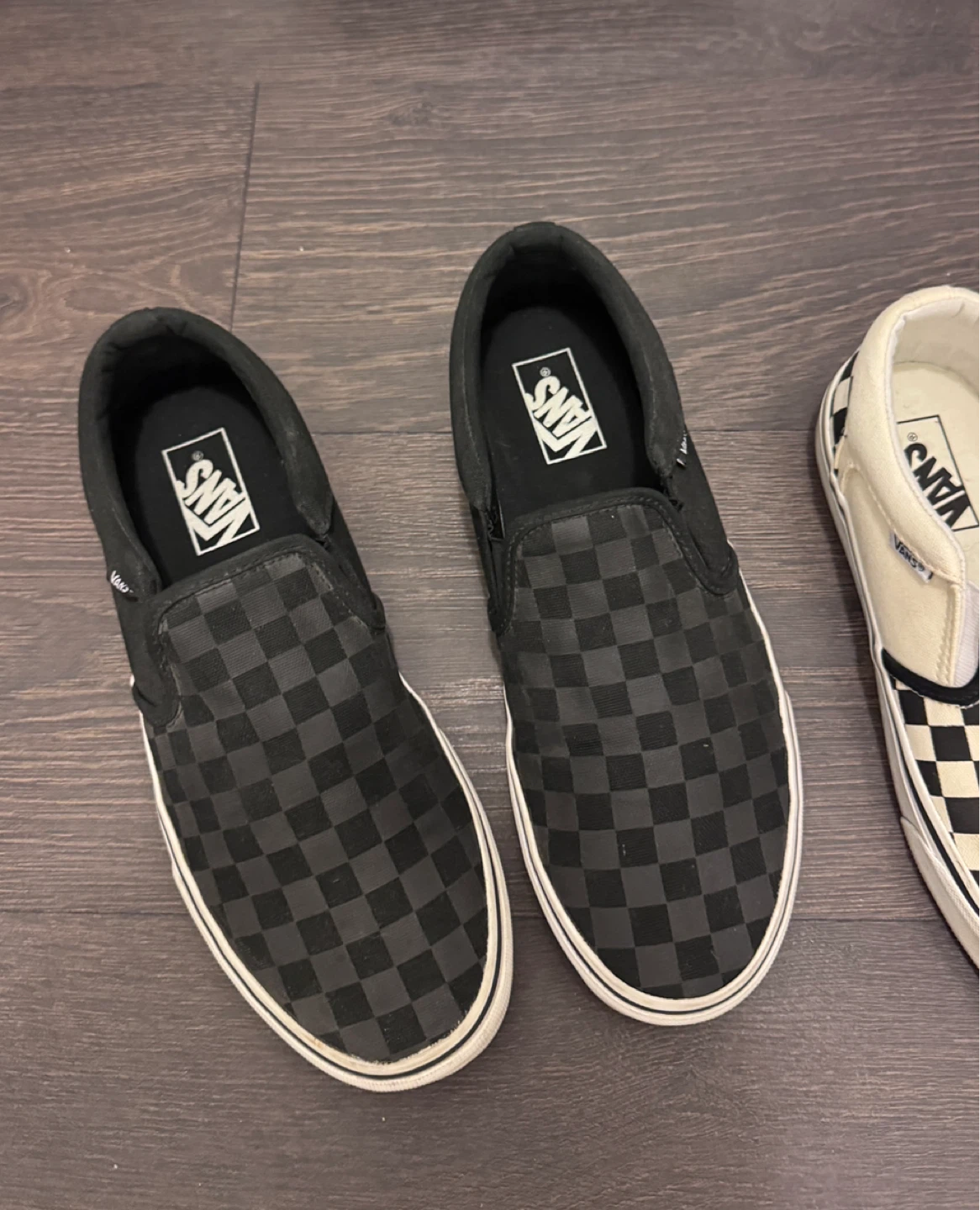 Vans Checkerboard Slip-On Shoes